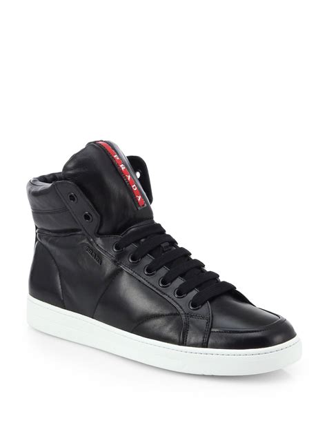 mens prada runners|prada men's sneakers high top.